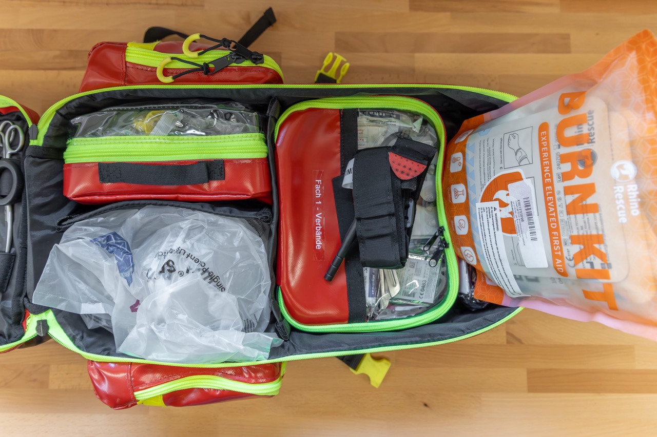 Neuer Notfallrucksack für den Einsatzdienst