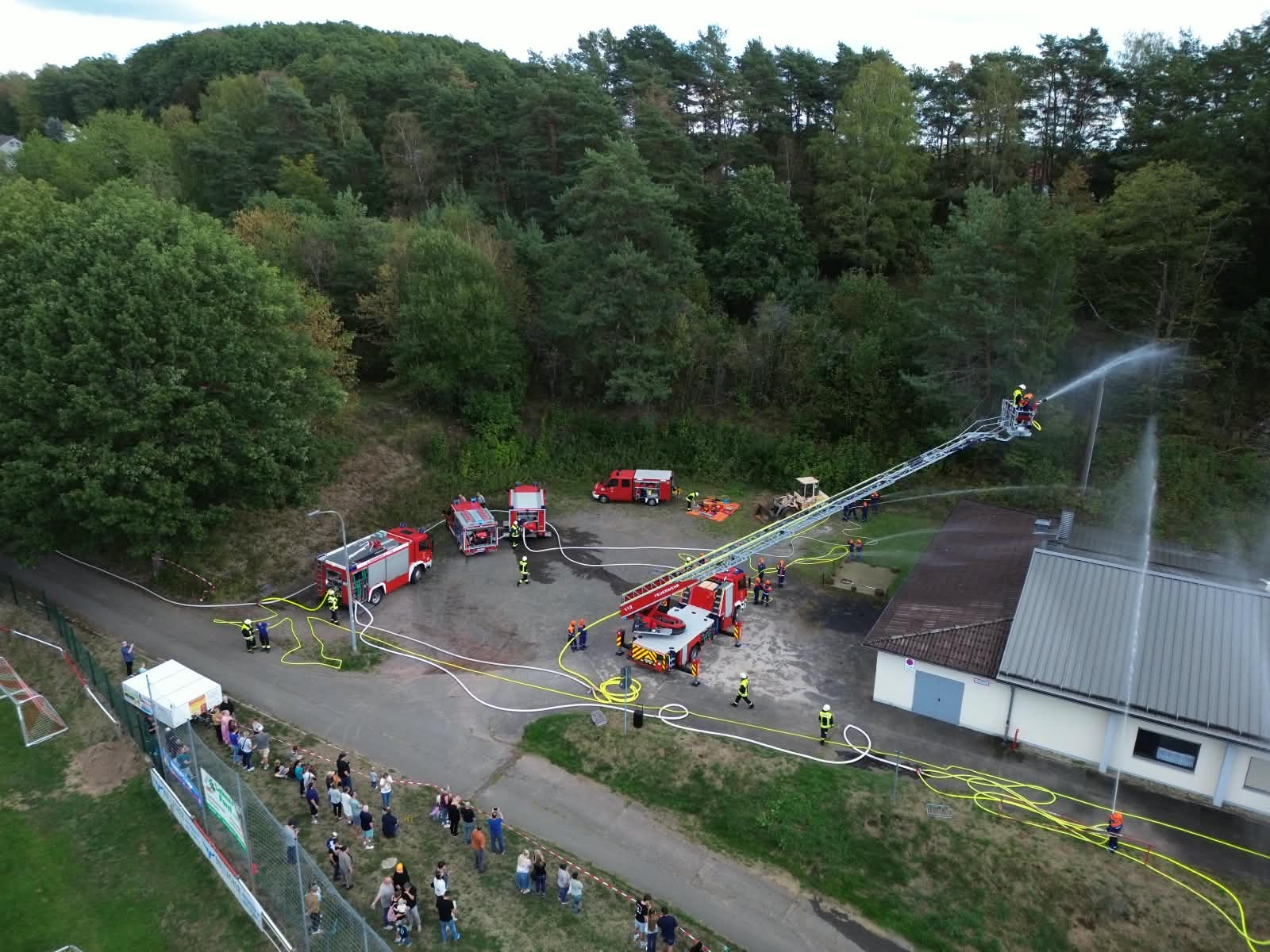 Jugendfeuerwehr VG Rodalben – Große Abschlussübung in Leimen
